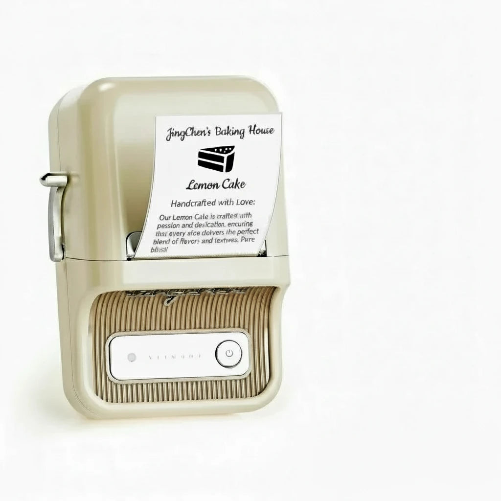 B21 B21PRO Mini Adhesive Label Printer Wireless Portable Thermal Inkless Maker Photo Barcode Pricetag Sticker 200 300Dpi